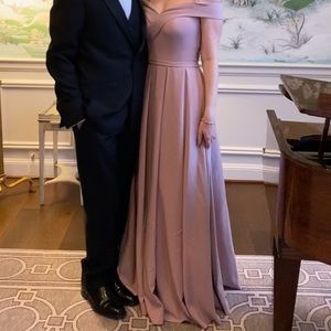 Dusty Rose Ballgown Formal Dress